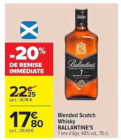 -20% DE REMISE IMMÉDIATE