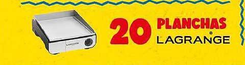 20 PLANCHAS LAGRANGE
