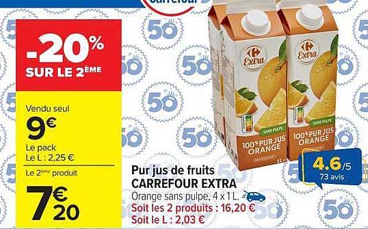 -20% SUR LE 2ÈME