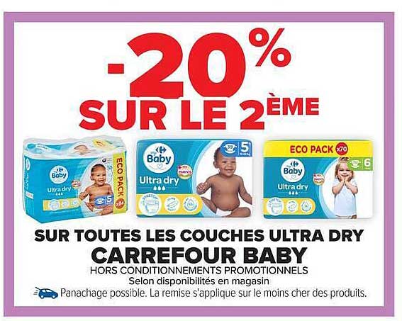-20% SUR LE 2ÈME