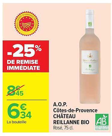 -25% DE REMISE IMMÉDIATE
