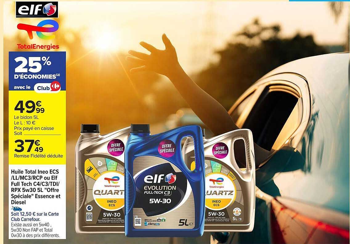 25% D’ÉCONOMIES avec le Club Carrefour