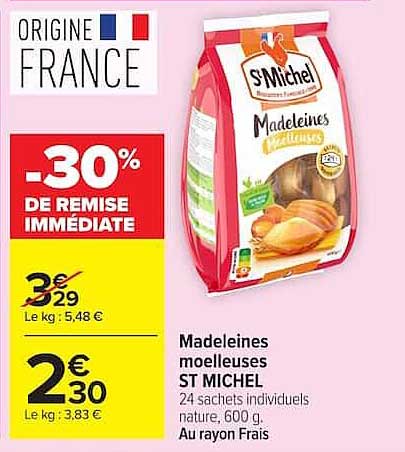 -30% DE REMISE IMMÉDIATE