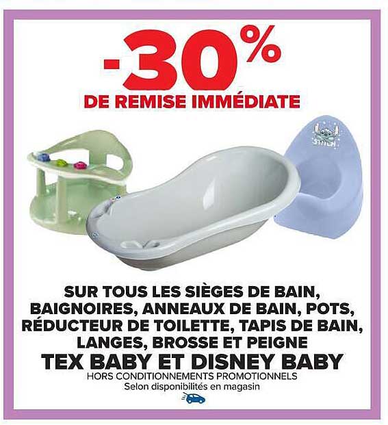 -30% DE REMISE IMMÉDIATE