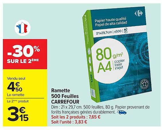-30% SUR LE 2ÈME