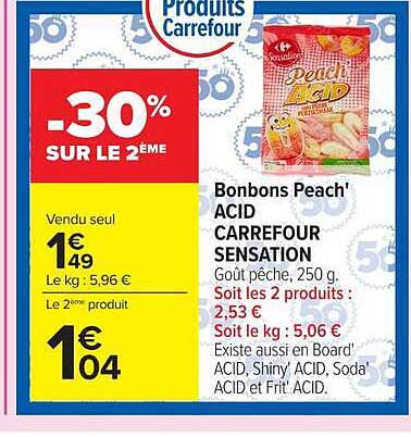 -30% SUR LE 2ÈME