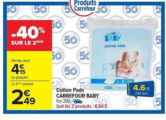 -40% SUR LE 2ÈME