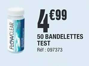 50 BANDELETTES TEST