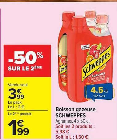 -50% SUR LE 2ÈME