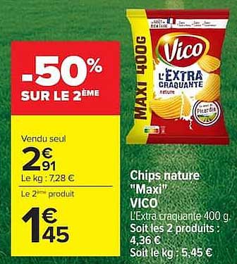 -50% SUR LE 2ÈME