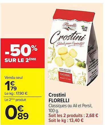 -50% SUR LE 2ÈME