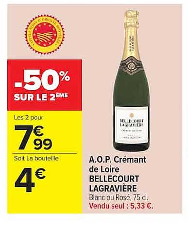 -50% SUR LE 2ÈME