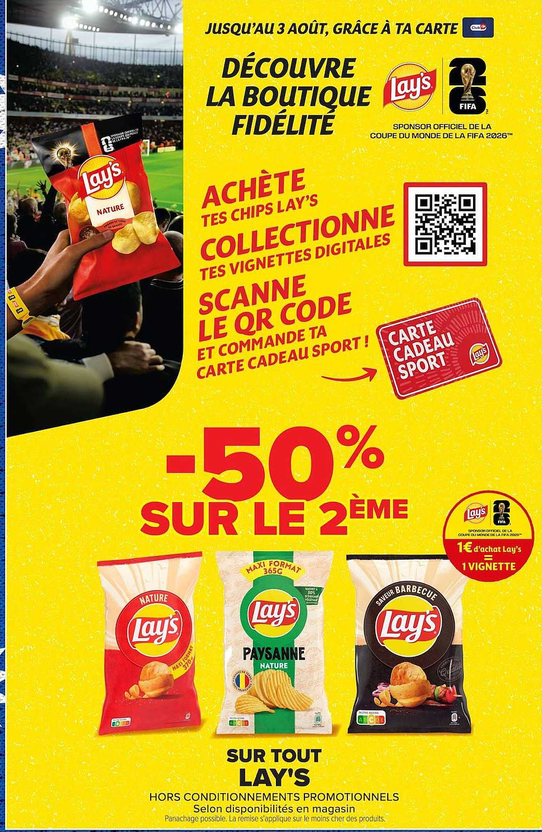 -50% SUR LE 2ÈME