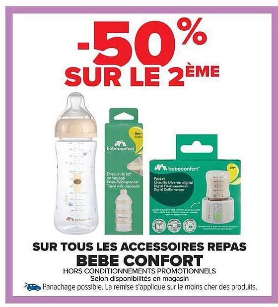 -50% SUR LE 2ÈME