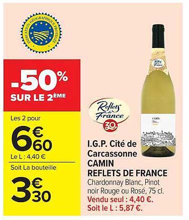 -50% SUR LE 2ÈME