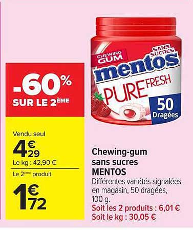 -60% SUR LE 2ÈME