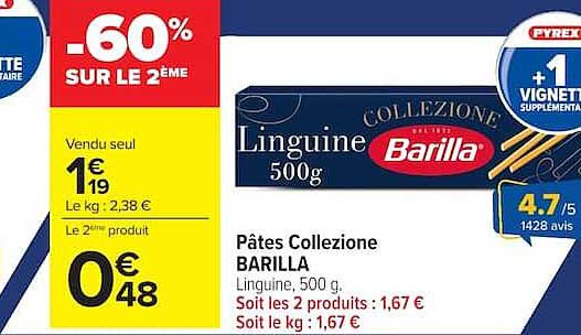 -60% SUR LE 2ÈME