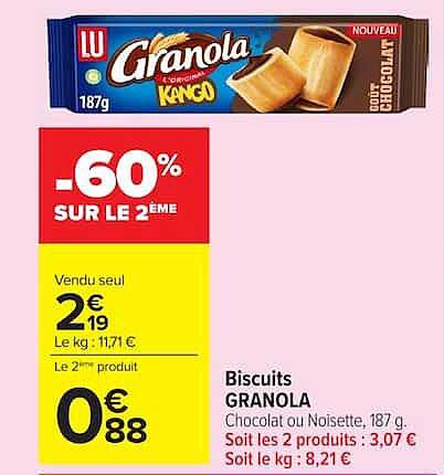 -60% SUR LE 2ÈME