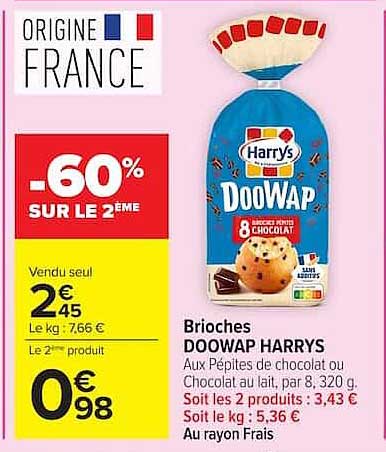 -60% SUR LE 2ÈME