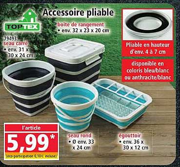 Accessoire pliable