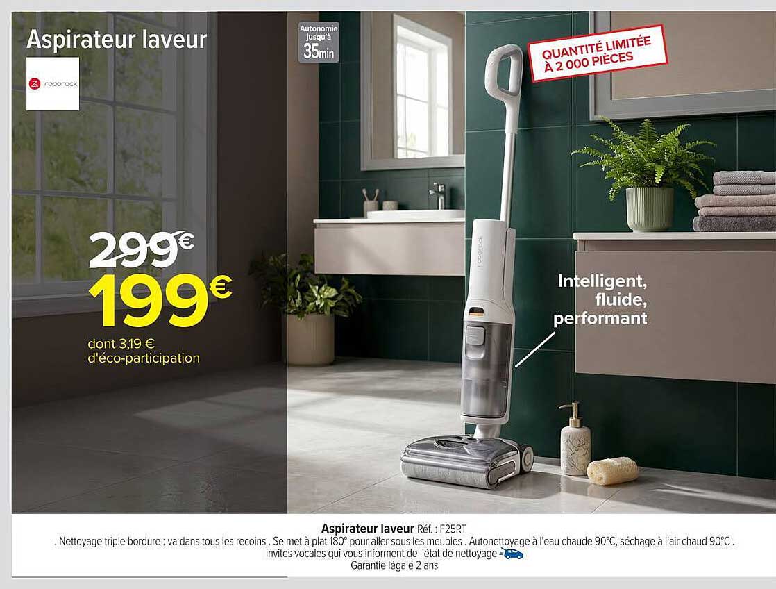Aspirateur laveur