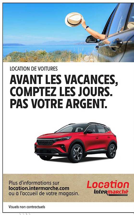 AVANT LES VACANCES, COMPTEZ LES JOURS. PAS VOTRE ARGENT.