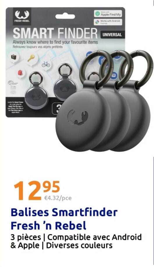 Balises Smartfinder Fresh 'n Rebel