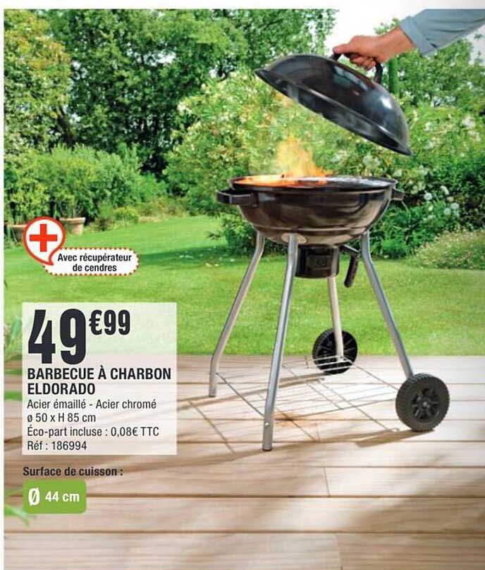 BARBECUE À CHARBON ELDORADO