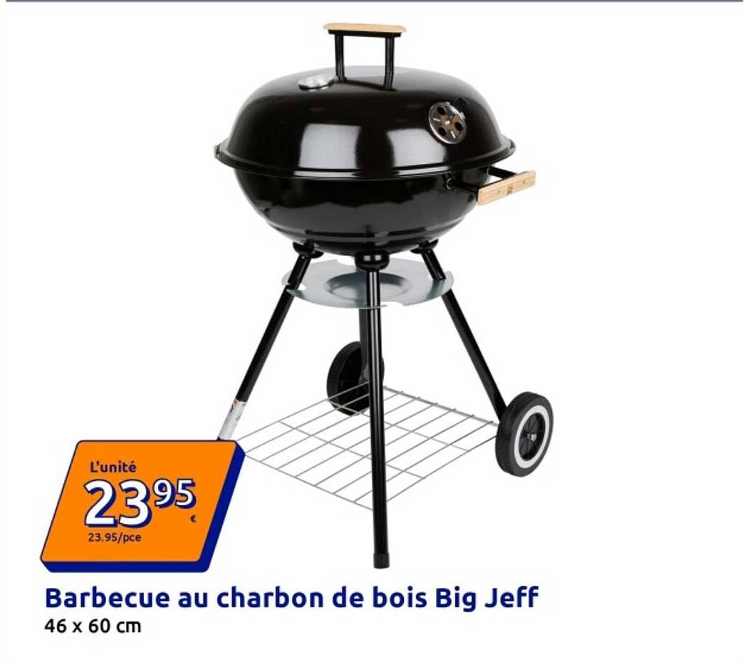 Barbecue au charbon de bois Big Jeff