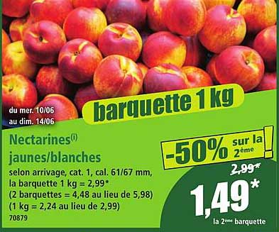 barquette 1 kg