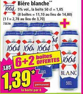 Bière blanche**