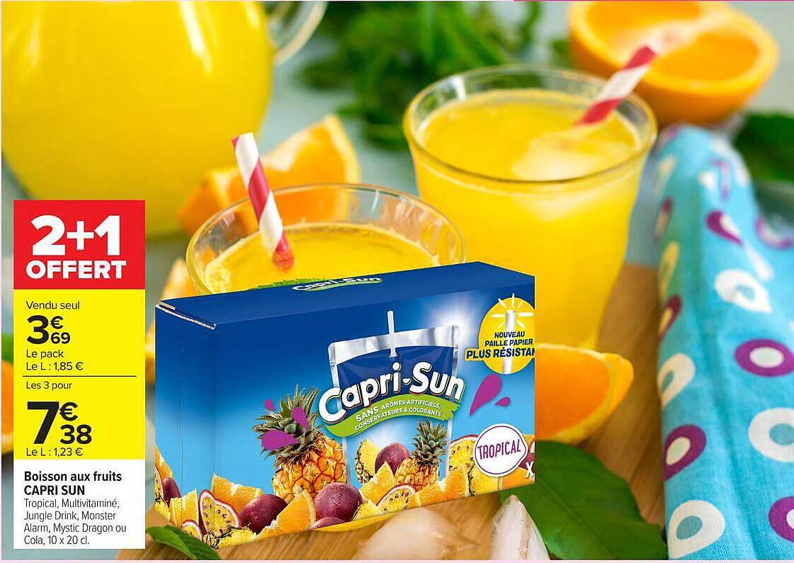 Boisson aux fruits CAPRI SUN