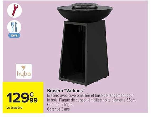 Braséro "Varkaus"