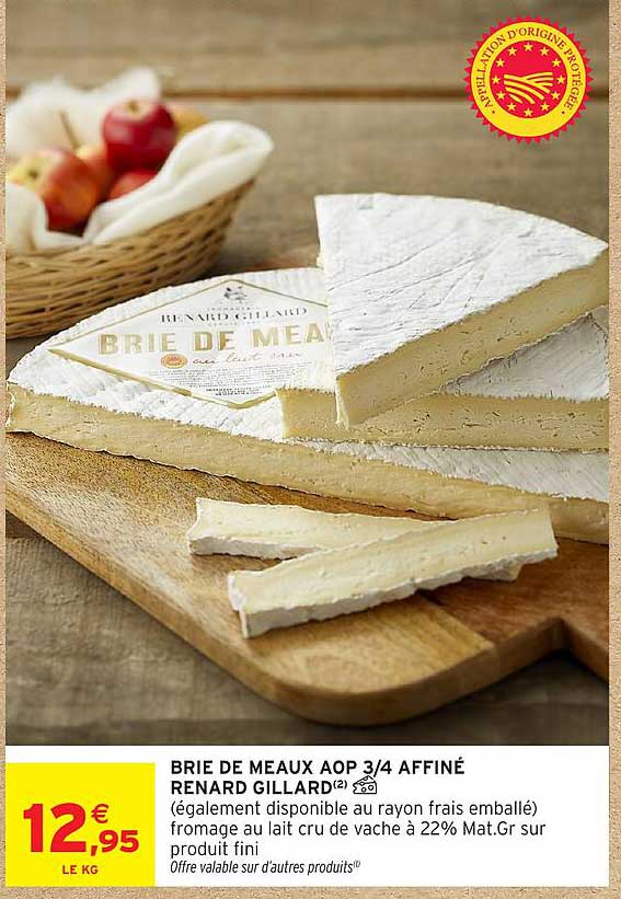 BRIE DE MEAUX AOP 3/4 AFFINÉ RENARD GILLARD(2)