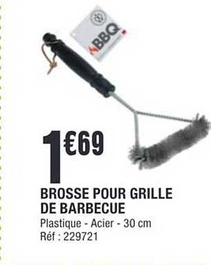 BROSSE POUR GRILLE DE BARBECUE