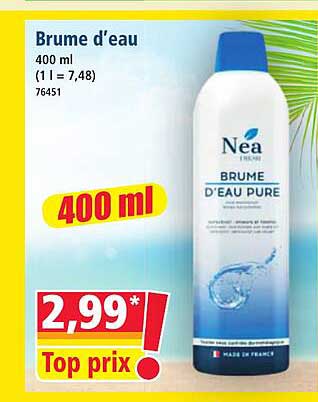 Brume d’eau