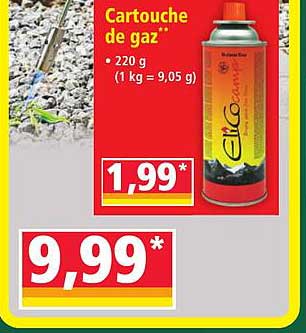 Cartouche de gaz