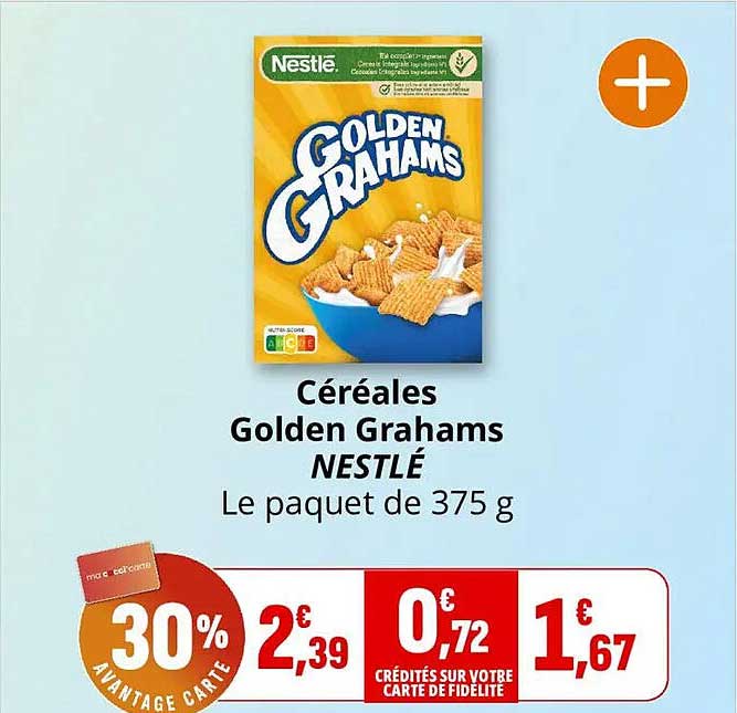 Céréales Golden Grahams NESTLÉ