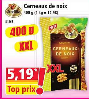 Cerneaux de noix 400 g (1 kg = 12,98)