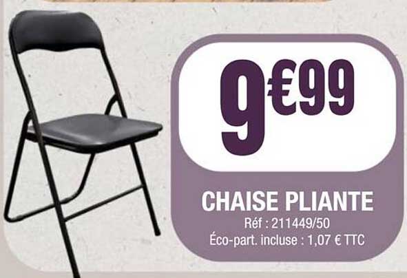 CHAISE PLIANTE