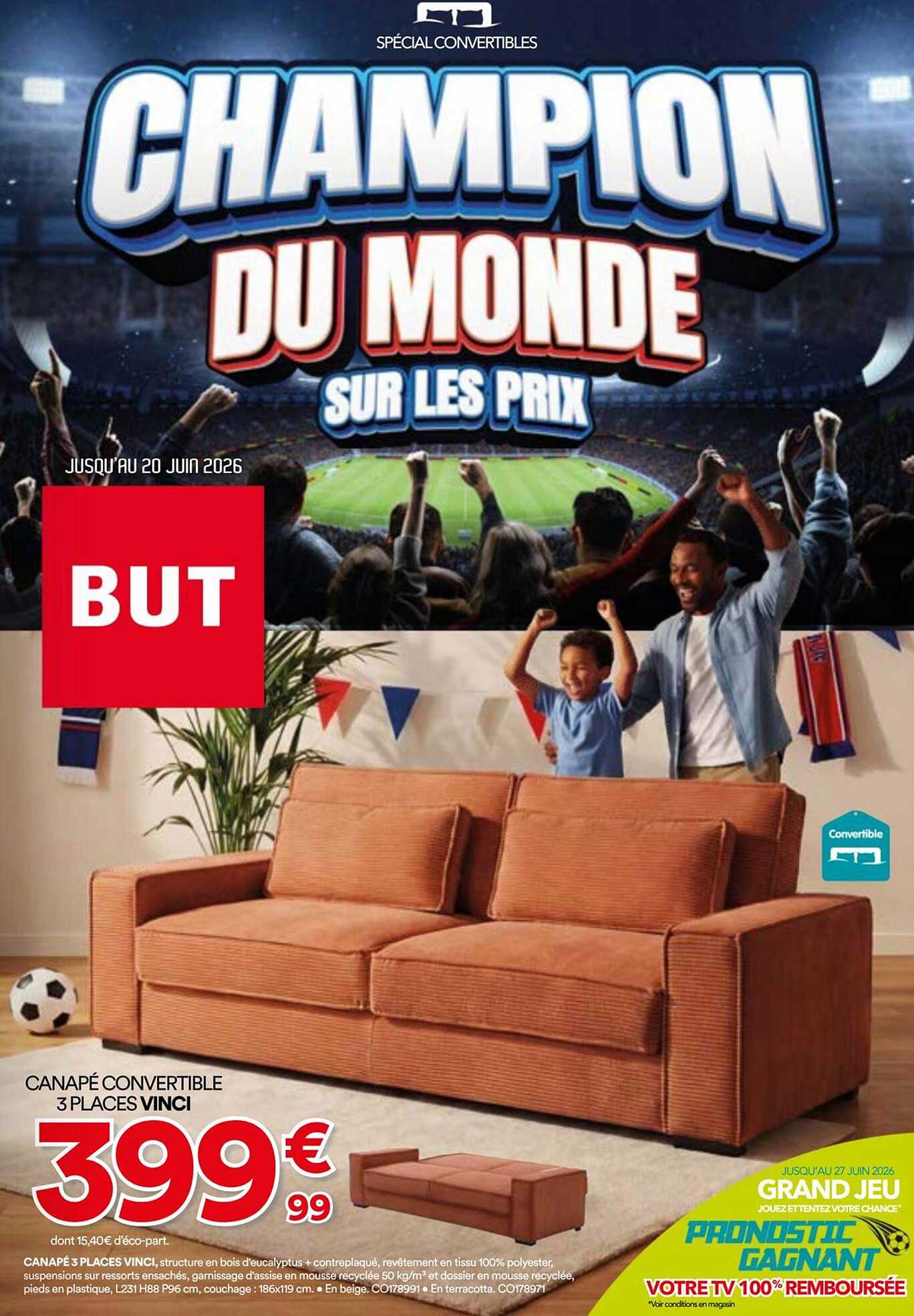 CHAMPION DU MONDE SUR LES PRIX