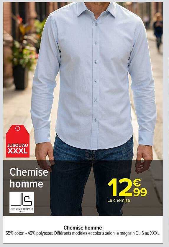 Chemise homme