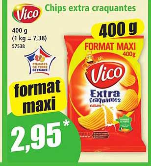 Chips extra craquantes