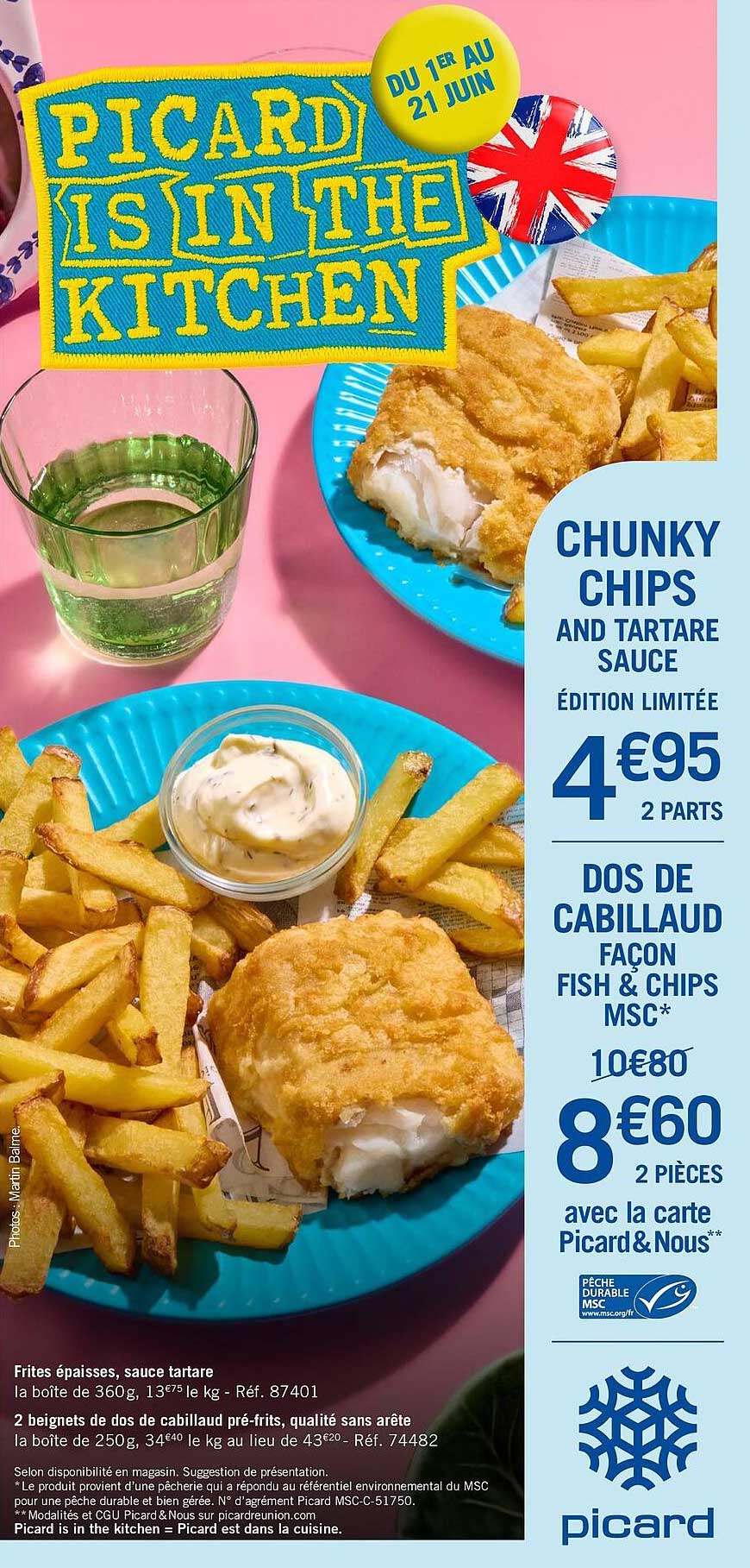 CHUNKY CHIPS AND TARTARE SAUCE