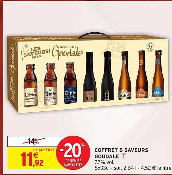 COFFRET 8 SAVEURS GOUDALE