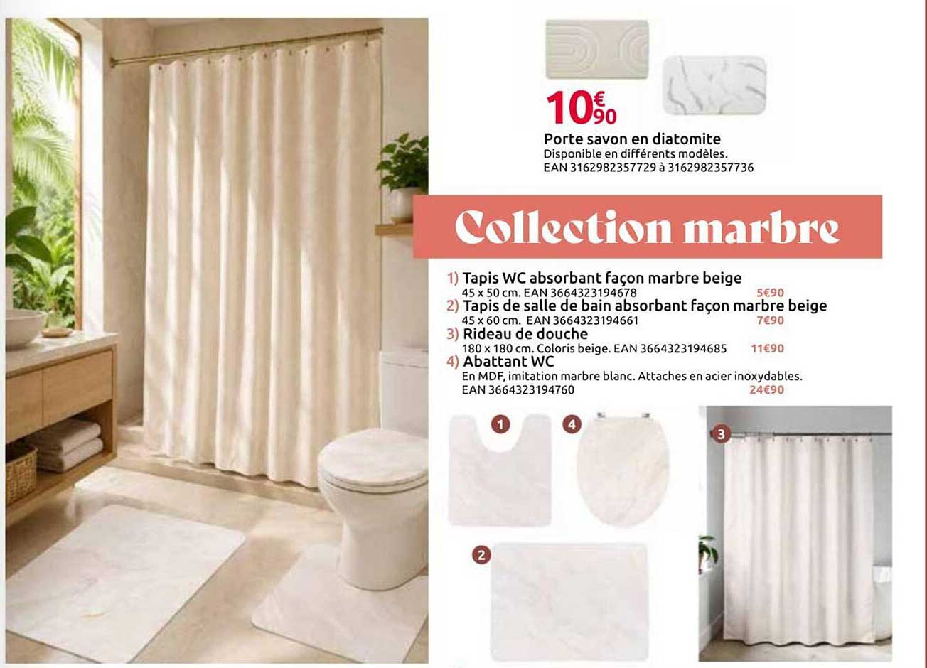 Collection marbre