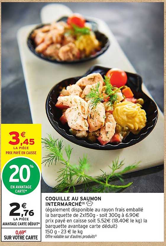 COQUILLE AU SAUMON INTERMARCHÉ(1)