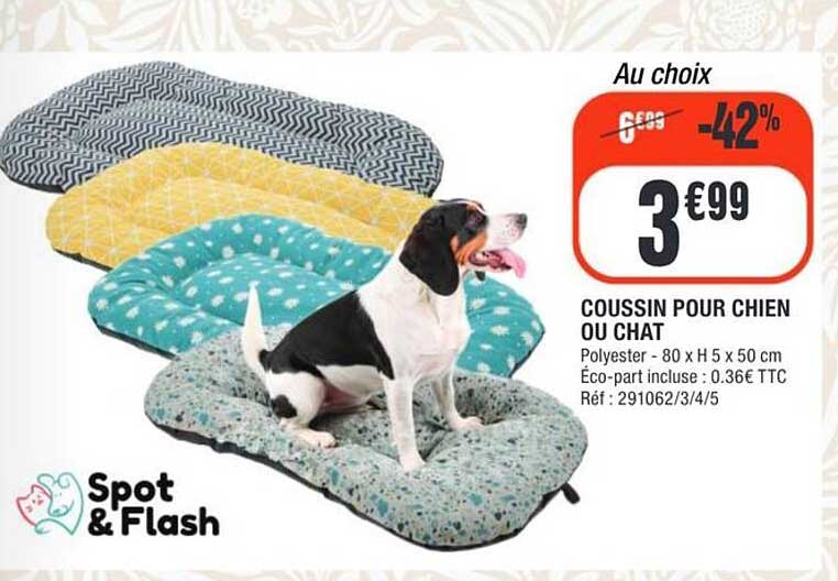 Coussin pour chien ou chat