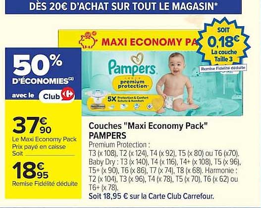 DÈS 20€ D'ACHAT SUR TOUT LE MAGASIN*