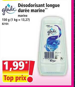 Désodorisant longue durée marine**